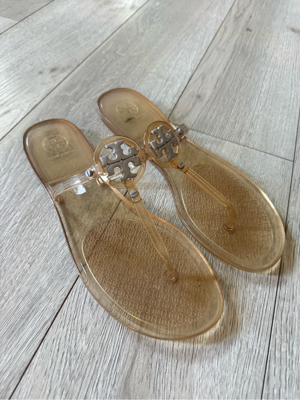 Tory Burch Miller Jelly Thong Sandals Size 11